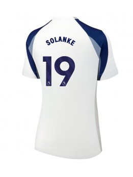 Billige Tottenham Hotspur Dominic Solanke #19 Hjemmedrakt Dame 2025-26 Kortermet